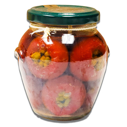 Tealdi Hot Chili Peppers Stuffed with Anchovies and Capers - 280g
