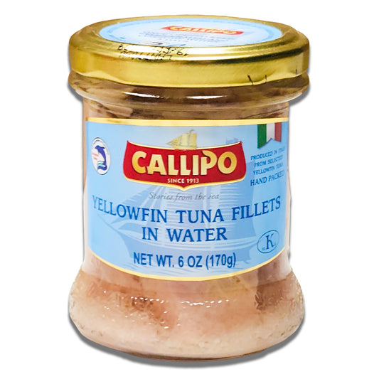 Callipo Solid Light Tuna in Water - 7oz jar