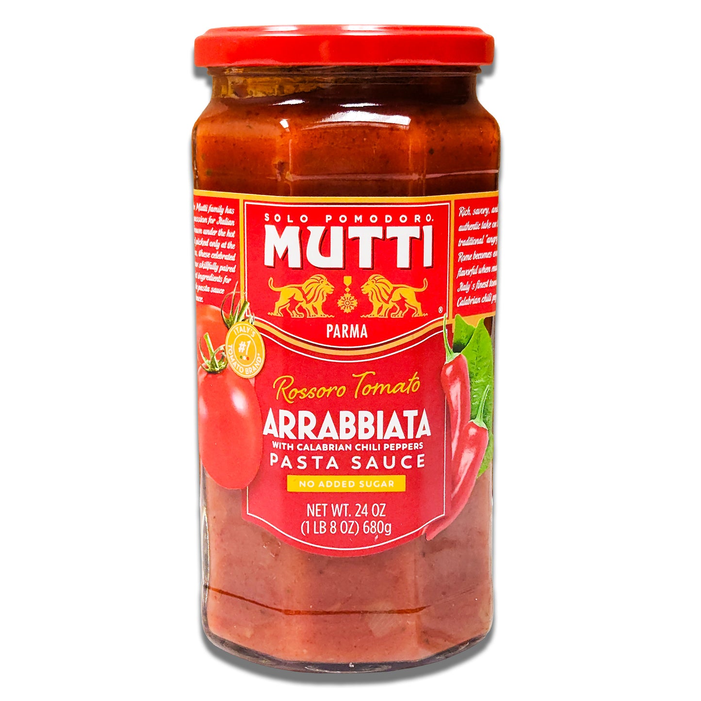 Mutti Arrabbiata Pasta Sauce