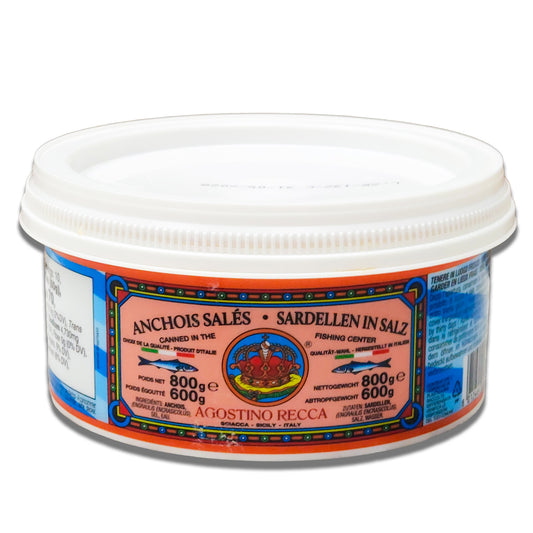 Agostino Recca Anchovies in Salt 800gr.