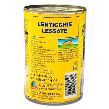 La Valle Lentils 14oz/400gr.