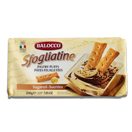 Balocco Sfogliatine - Classic Italian Glazed Pastry Puffs