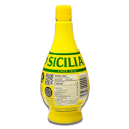 Sicilia Lemon Squeeze - Organic Lemon Juice 4fl oz - 100% Italian Lemons