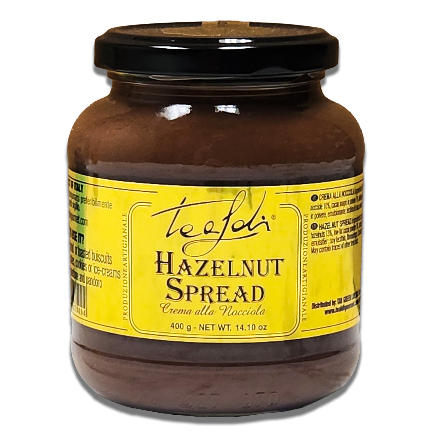 Tealdi Hazelnut Chocolate Spread - 400gr.