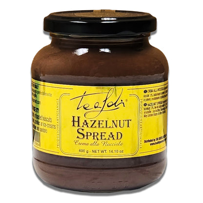 Tealdi Hazelnut Chocolate Spread - 400gr.