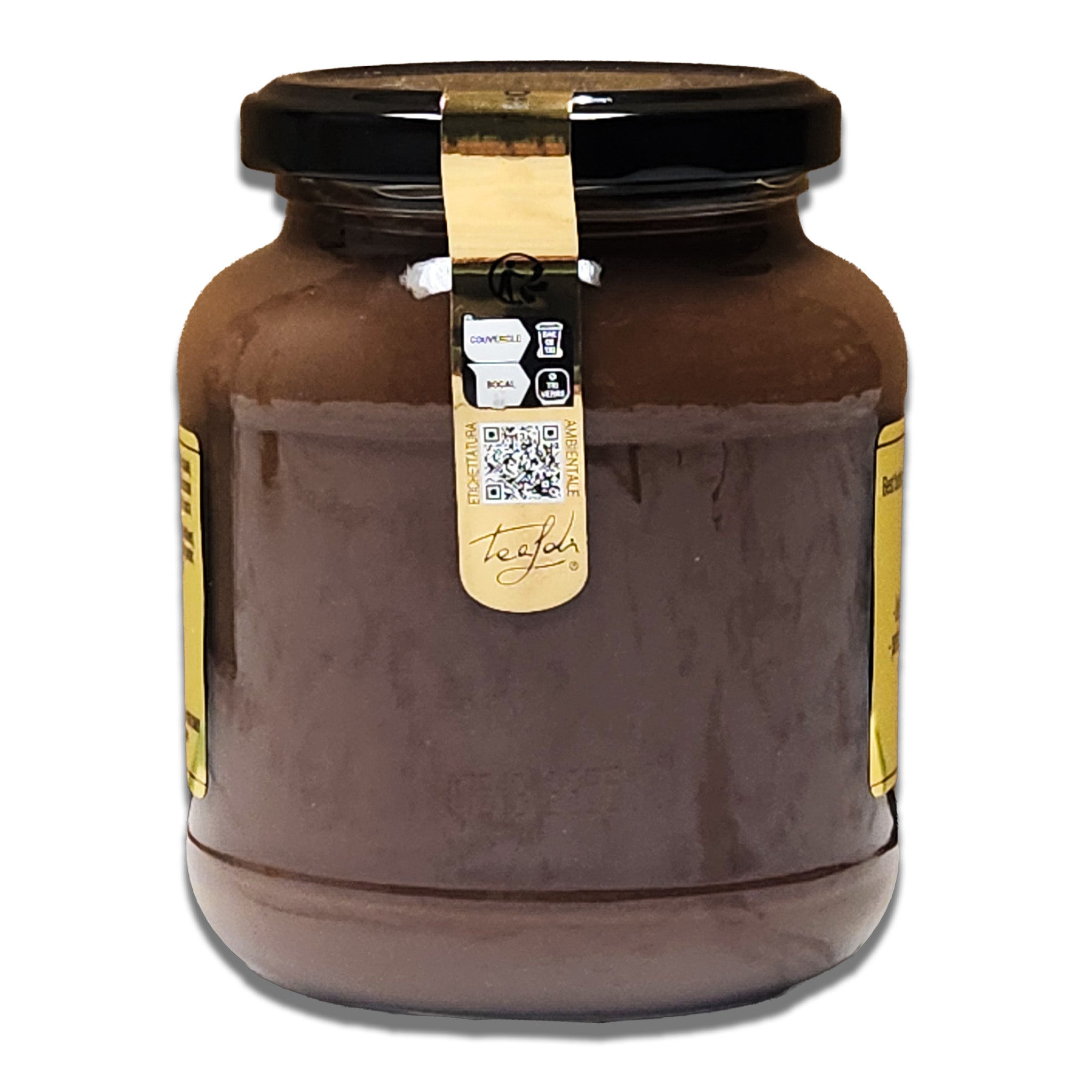 Tealdi Hazelnut Chocolate Spread | Gourmet Italian Gianduja Cream
