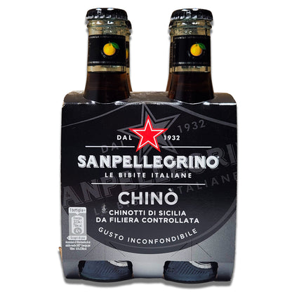 San Pellegrino Chinotto Non-Alcoholic Aperitif - Pack of 4