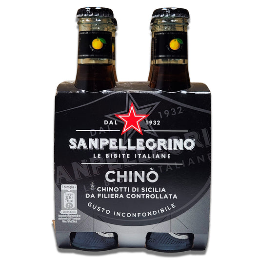 San Pellegrino Chinotto Non-Alcoholic Aperitif - Pack of 4