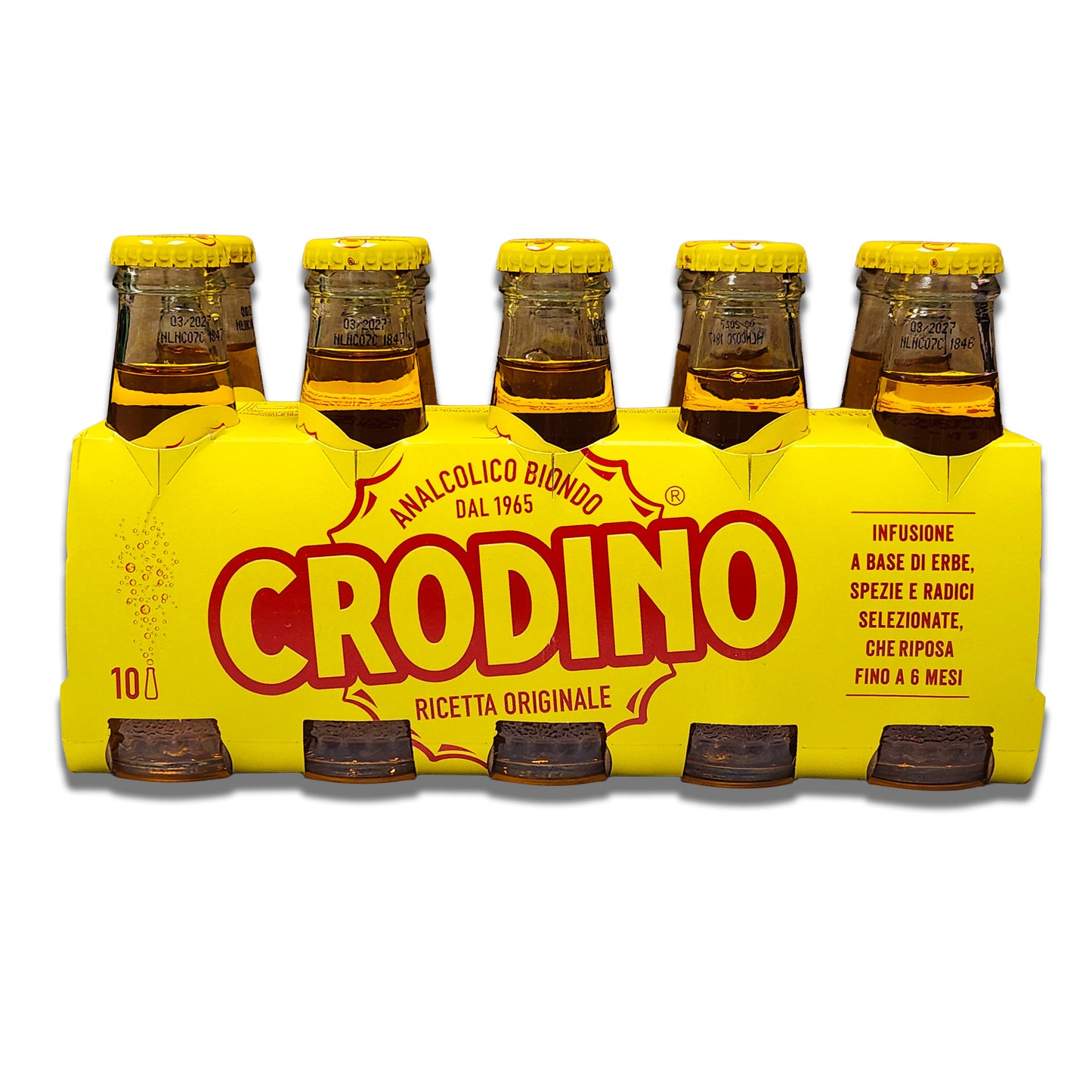 Crodino Non-Alcoholic Aperitif - Pack of 10