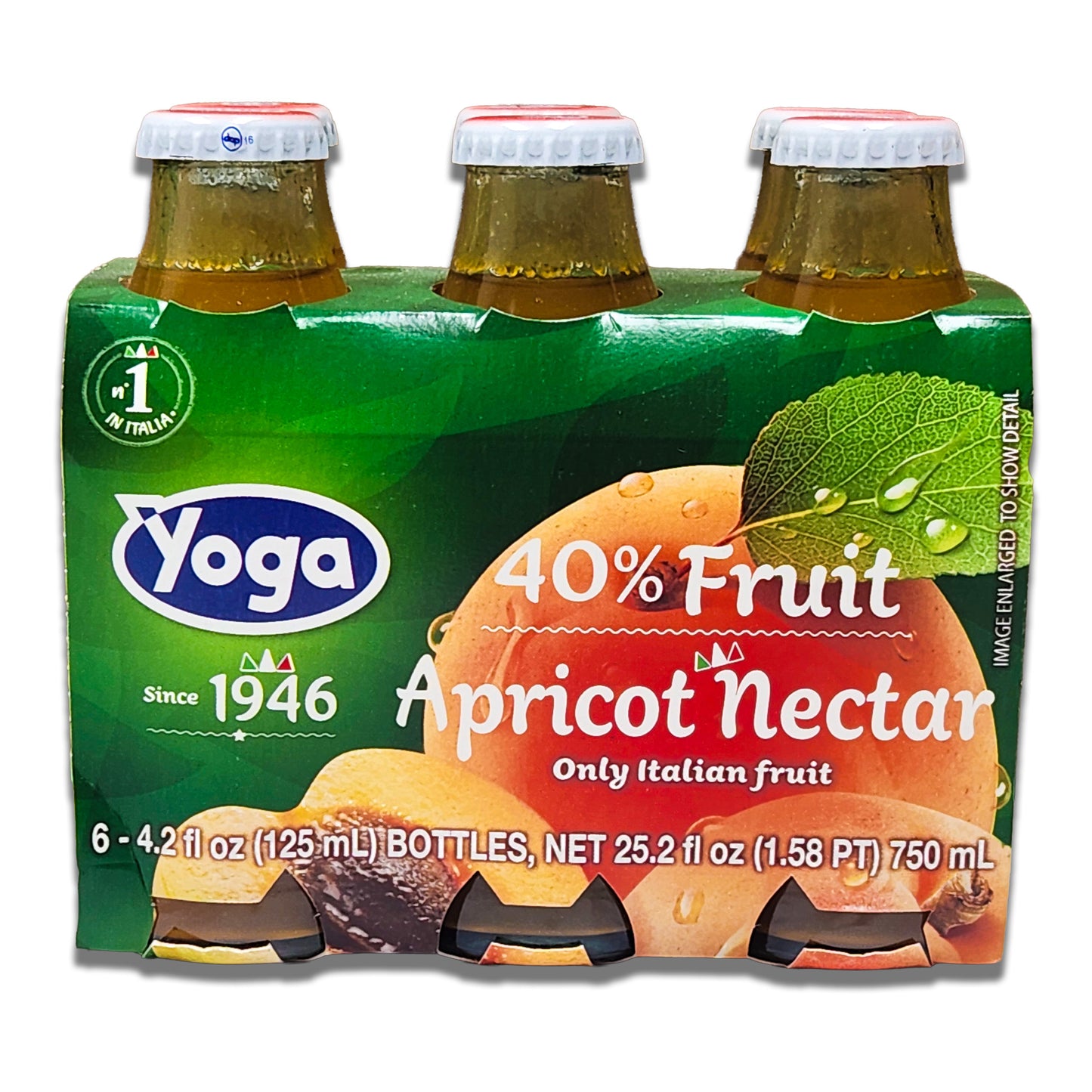 Yoga Apricot Nectar Fruit Juice - Pack of 6