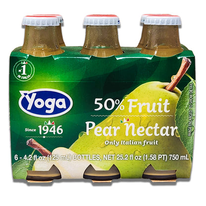 Yoga Pear Nectar Fruit Juice - Pack of 6