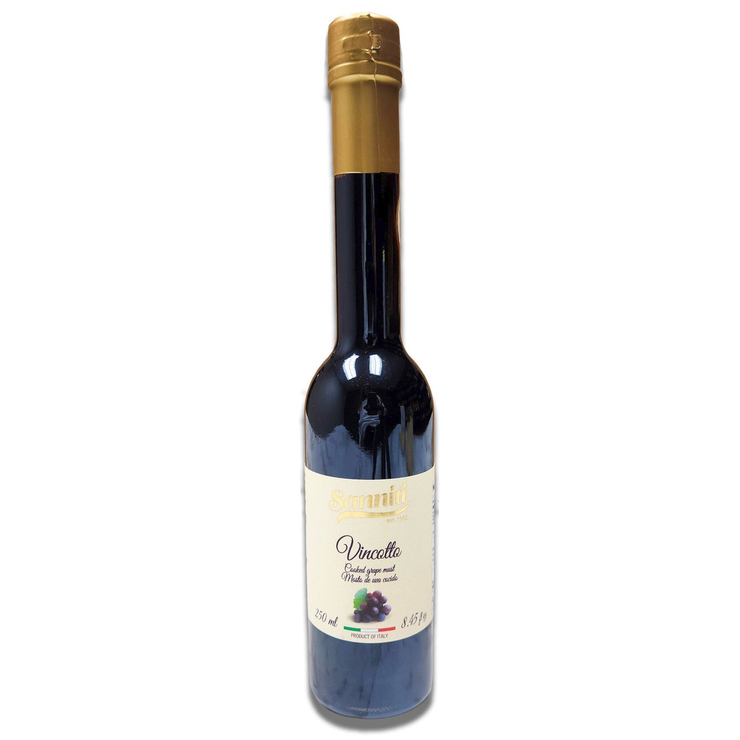 Sanniti Vincotto Classico | Cooked Grape Must Condiment - 250ml Bottle