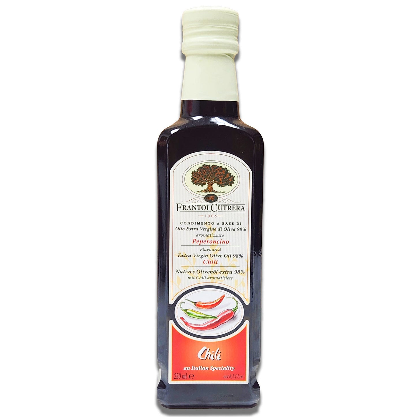 Frantoi Cutrera Chili Pepper Flavored Extra Virgin Olive Oil