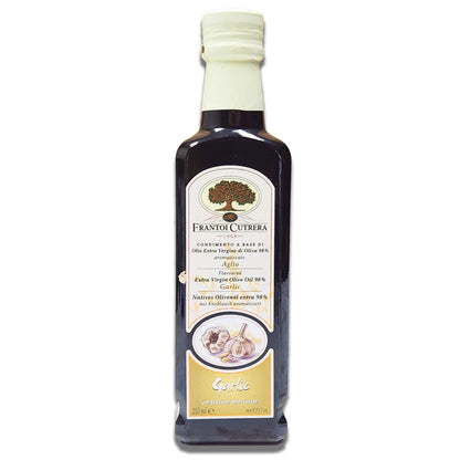 Frantoi Cutrera Garlic Flavored Extra Virgin Olive Oil 250ml - Sicilian EVOO