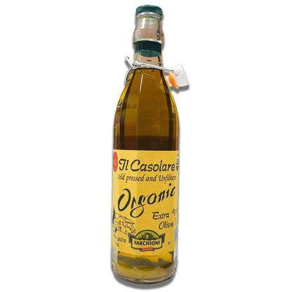 Farchioni Il Casolare ORGANIC Unfiltered Extra Virgin Olive Oil - 750ml
