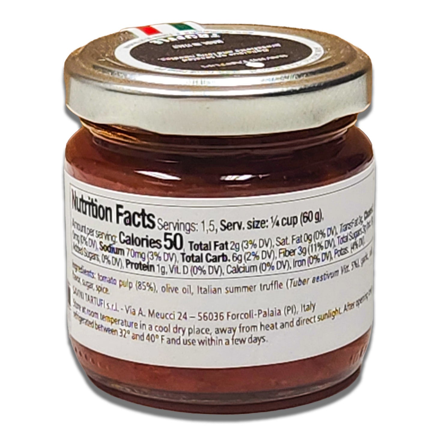 Savini Tartufi Bruschetta Tomato Sauce with Truffle 90g