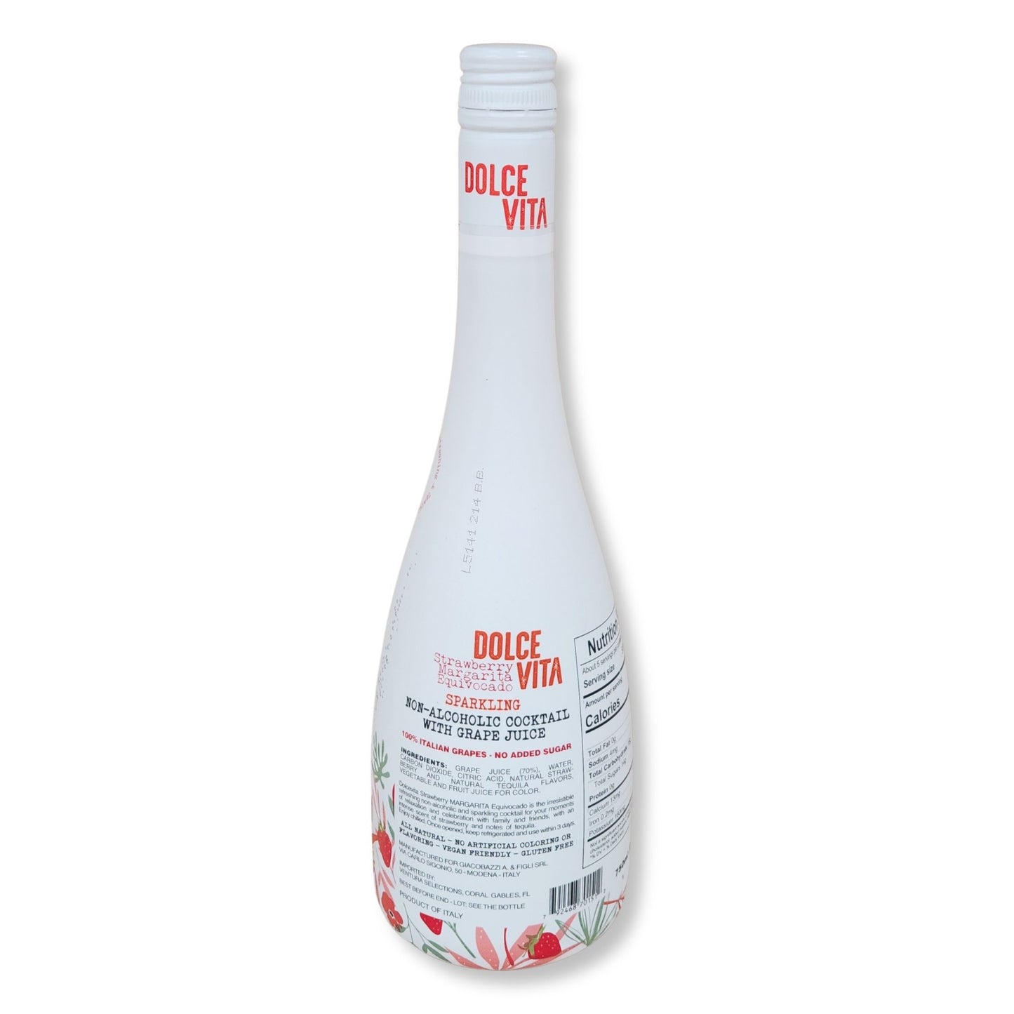 Dolce Vita Non-Alcoholic Strawberry Margarita Equivocado 25.36 fl oz (750ml)