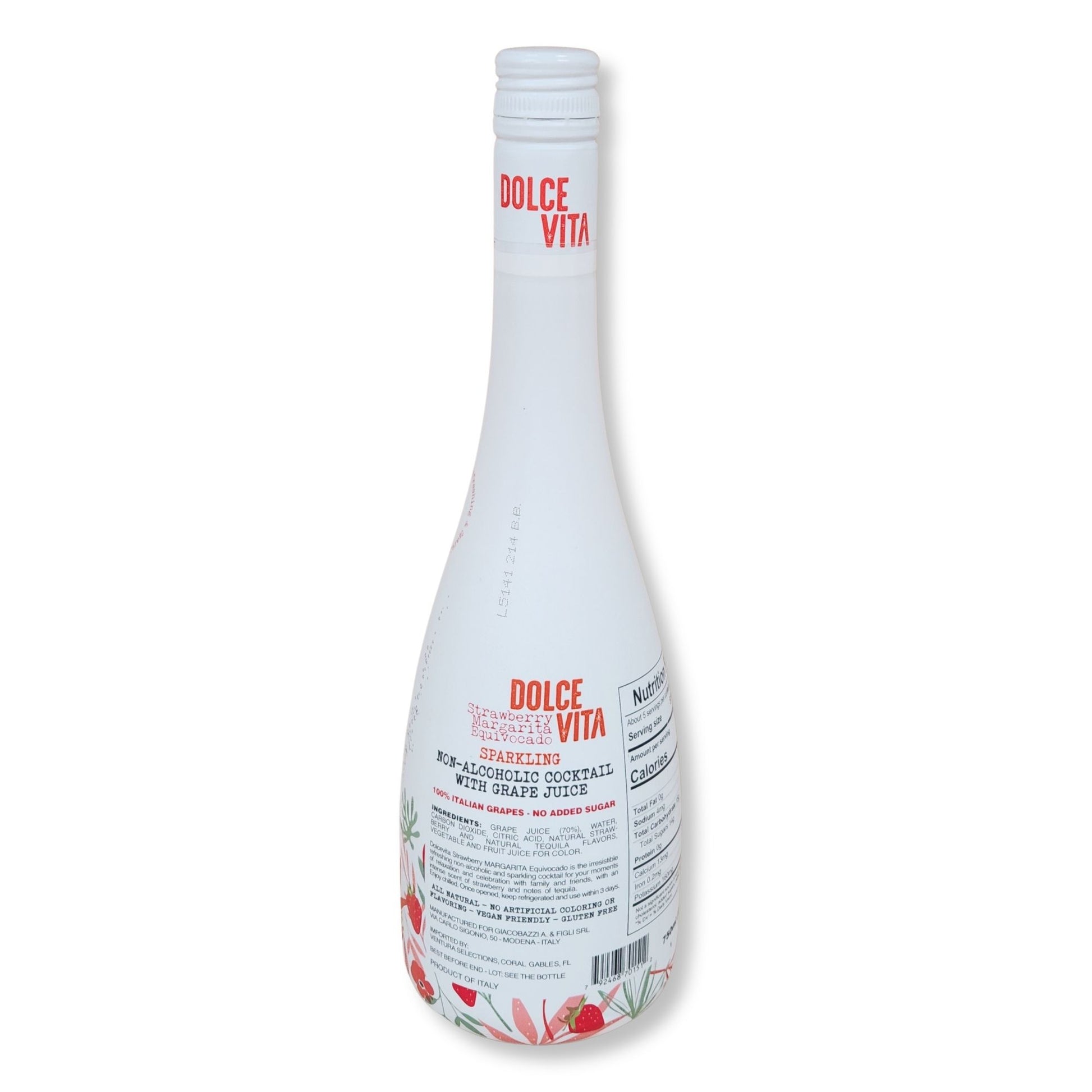Dolce Vita Non-Alcoholic Strawberry Margarita Equivocado 25.36 fl oz (750ml)