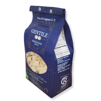 Gentile Organic Tubettoni Pasta di Gragnano I.G.P. – 17.6 oz (500g)