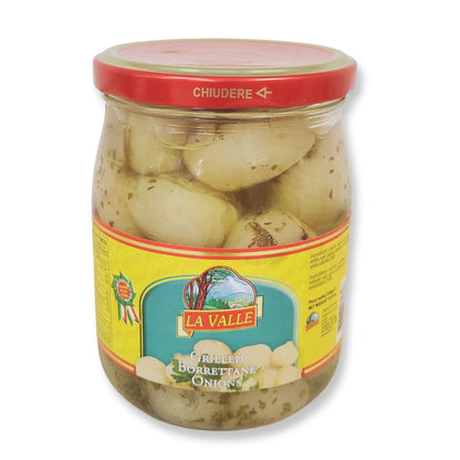 La Valle Grilled Borettane Onions in Oil – 19.4 oz (550g)