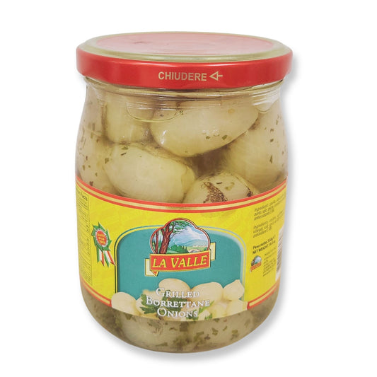 La Valle Grilled Borettane Onions in Oil – 19.4 oz (550g)