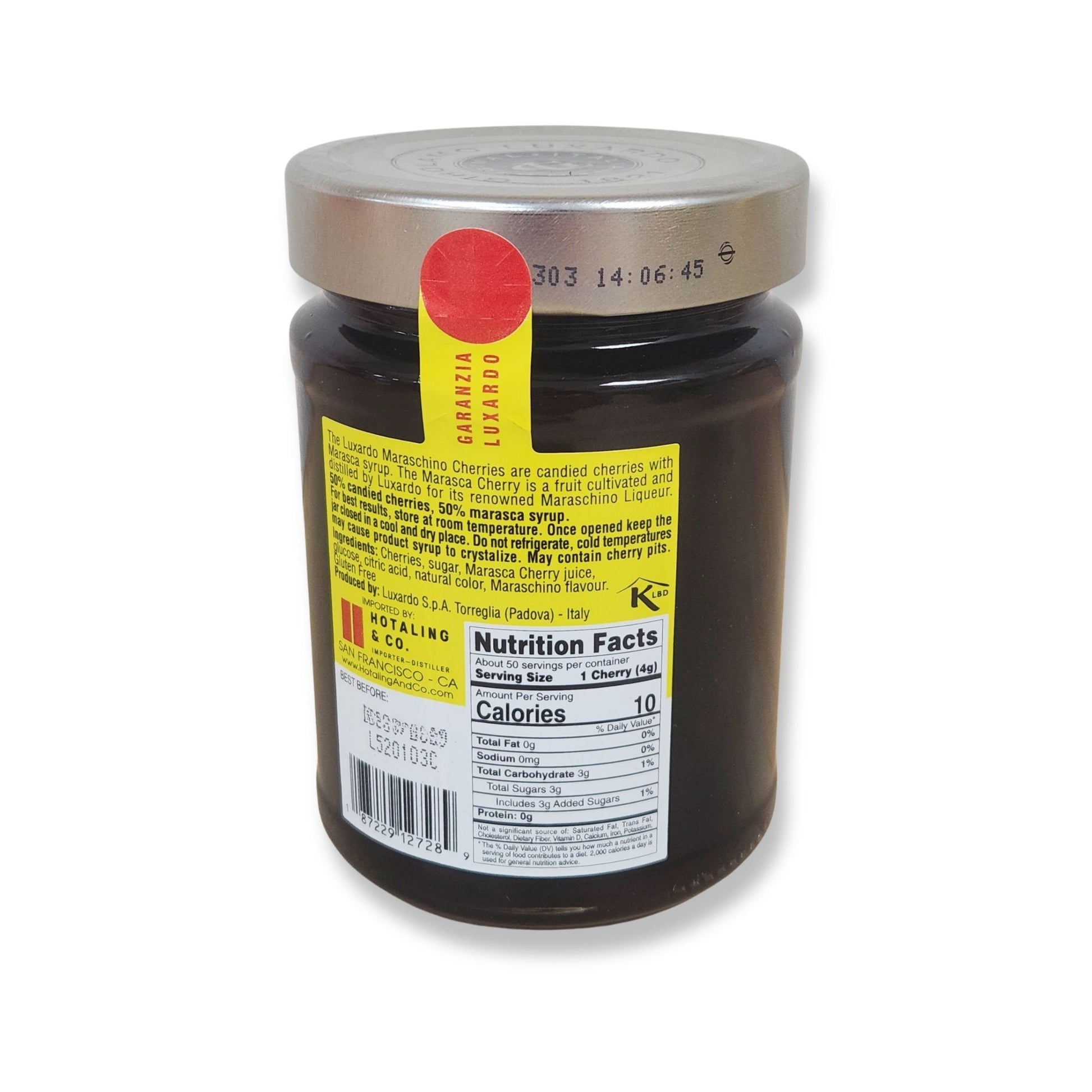 Luxardo Maraschino Cherries – 14.1 oz (400g)