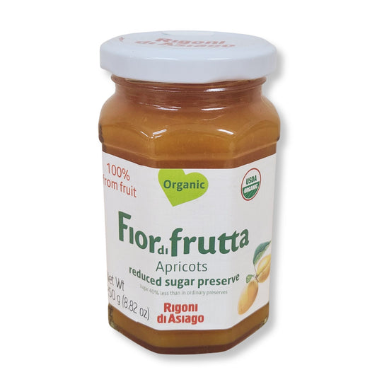 Rigoni di Asiago Organic Apricot Fruit Spread – 8.82 oz (250g)