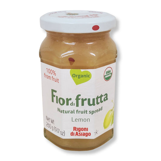 Rigoni di Asiago Organic Lemon Fruit Spread – 9.17 oz (260g)