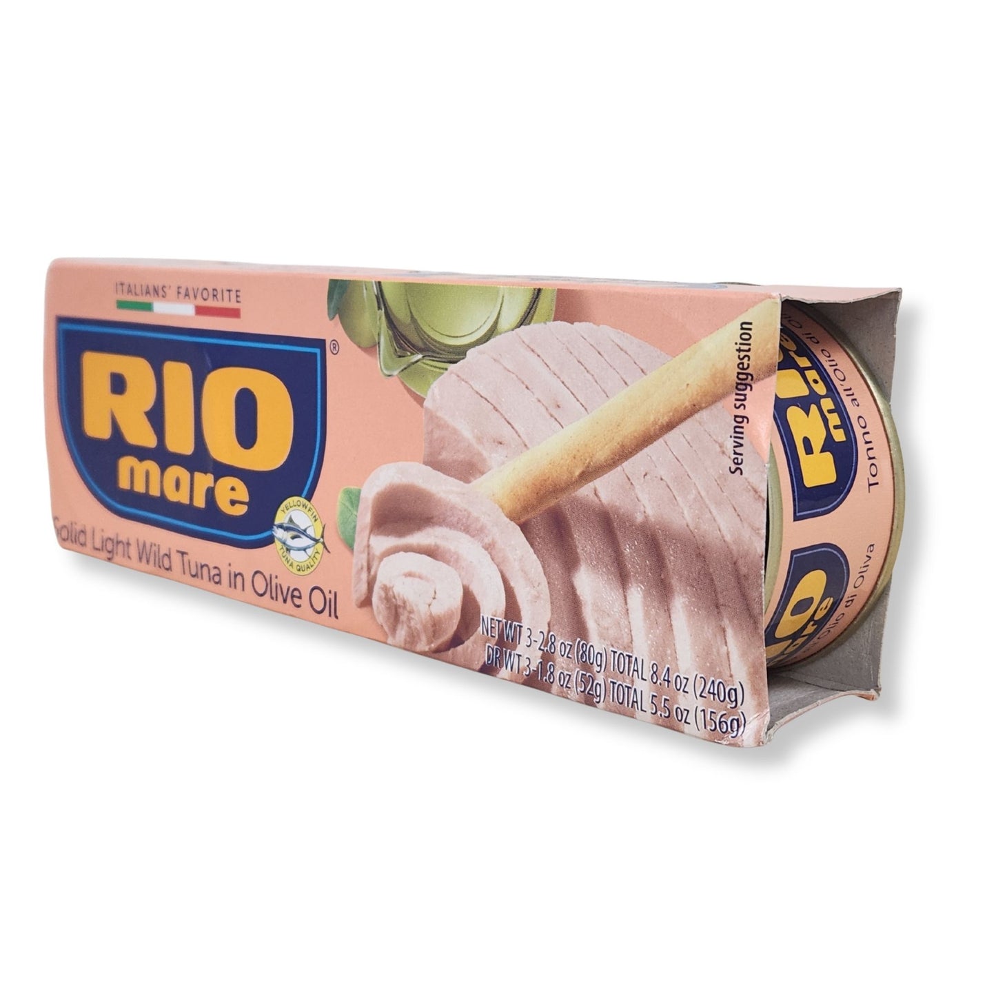 Rio Mare Solid Light Wild Tuna in Olive Oil - 3x80gr