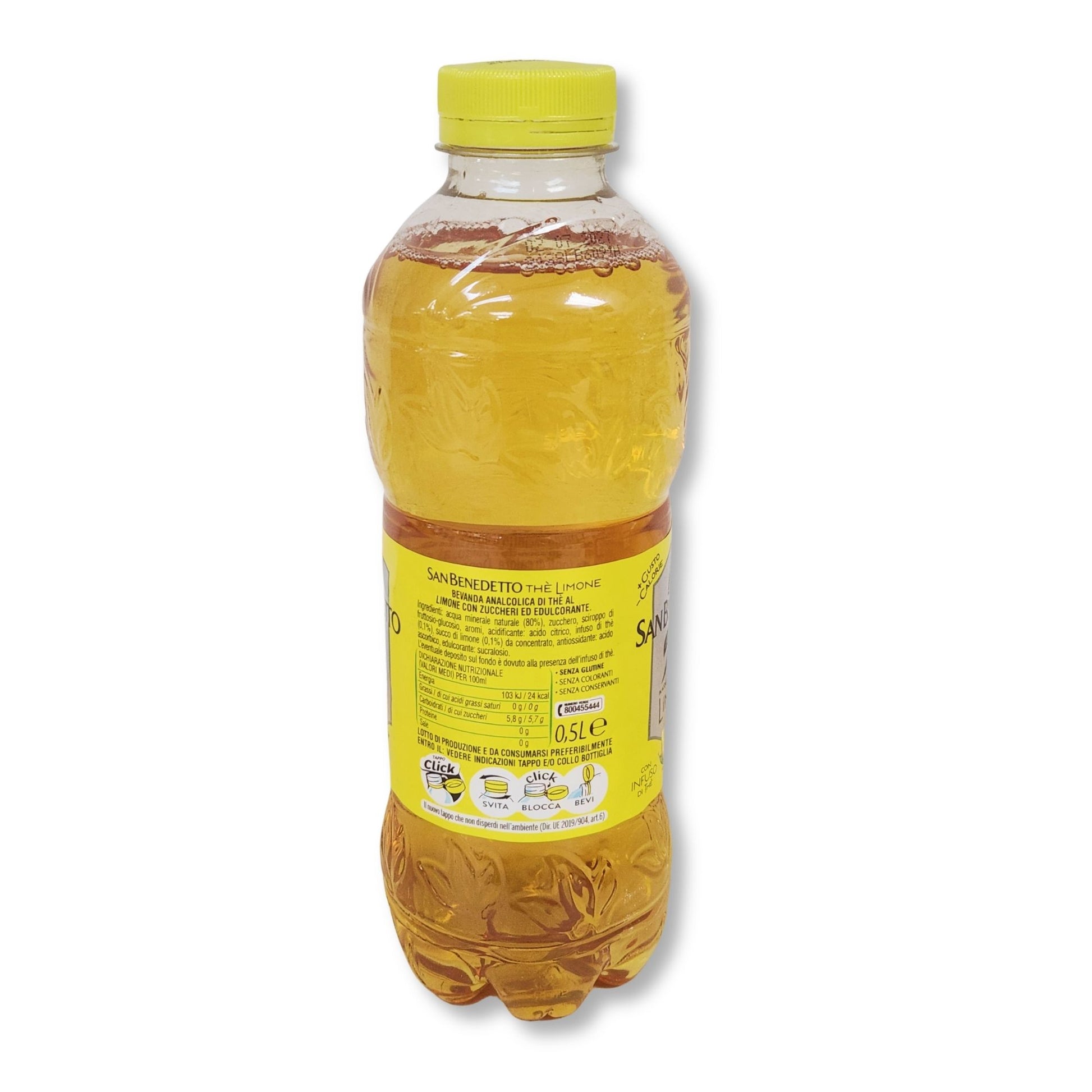 San Benedetto Lemon Iced Tea – 16.9 fl oz (500ml)
