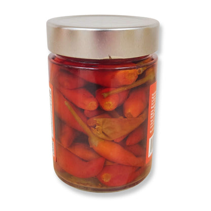 Sanniti Red Passion Hot Calabrian Long Peppers – 9.88 oz (280g)