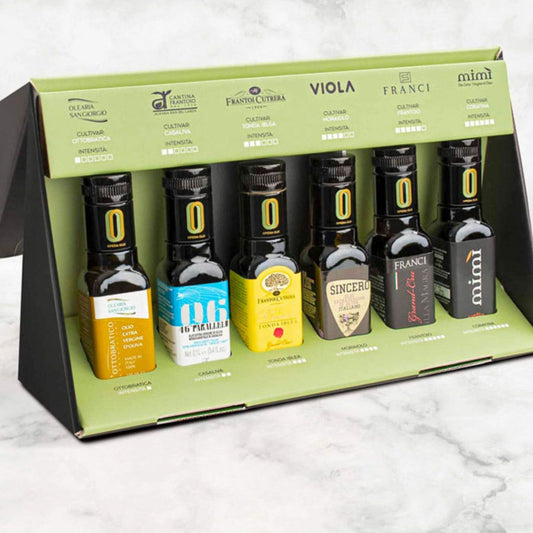 Opera Olei Italian Extra Virgin Olive Oil Tasting Box (6 x 100ml)