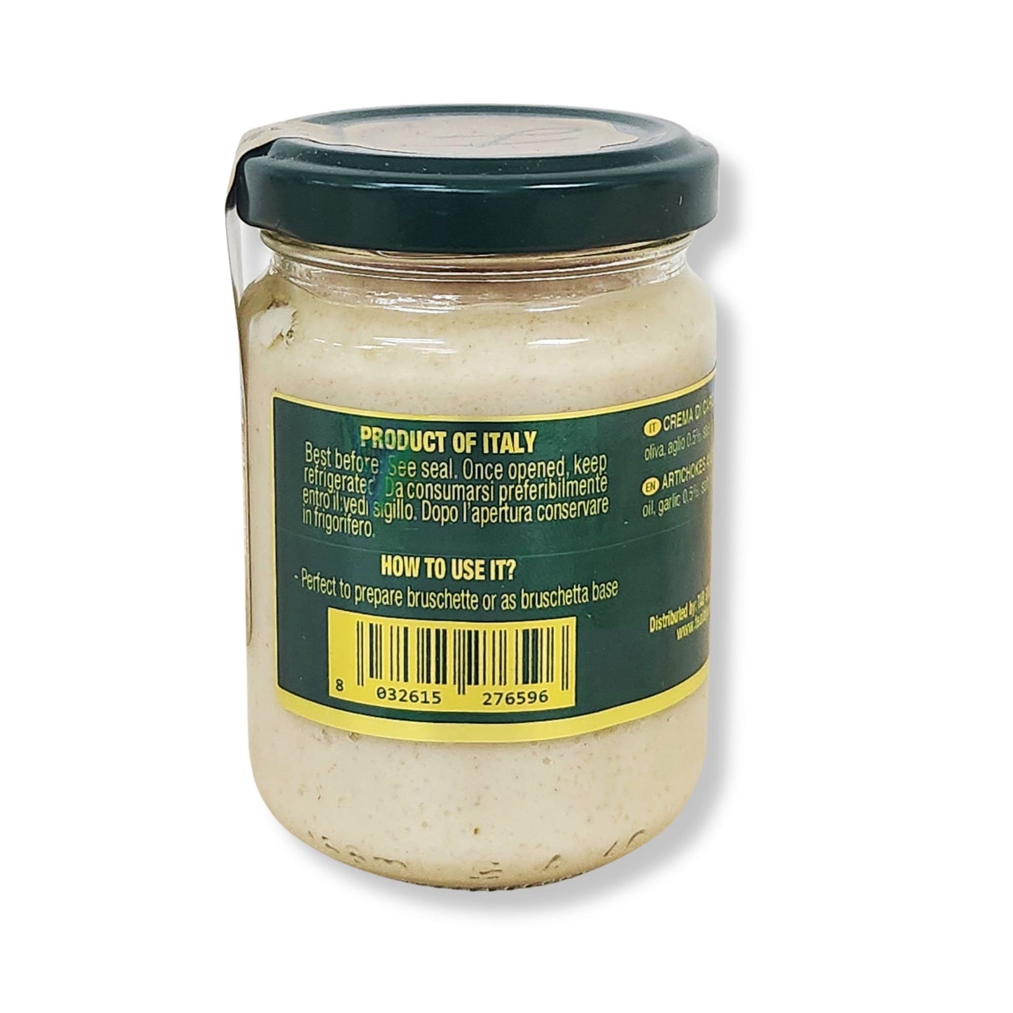Tealdi Artichokes & Garlic Spread – 4.58oz (130g)