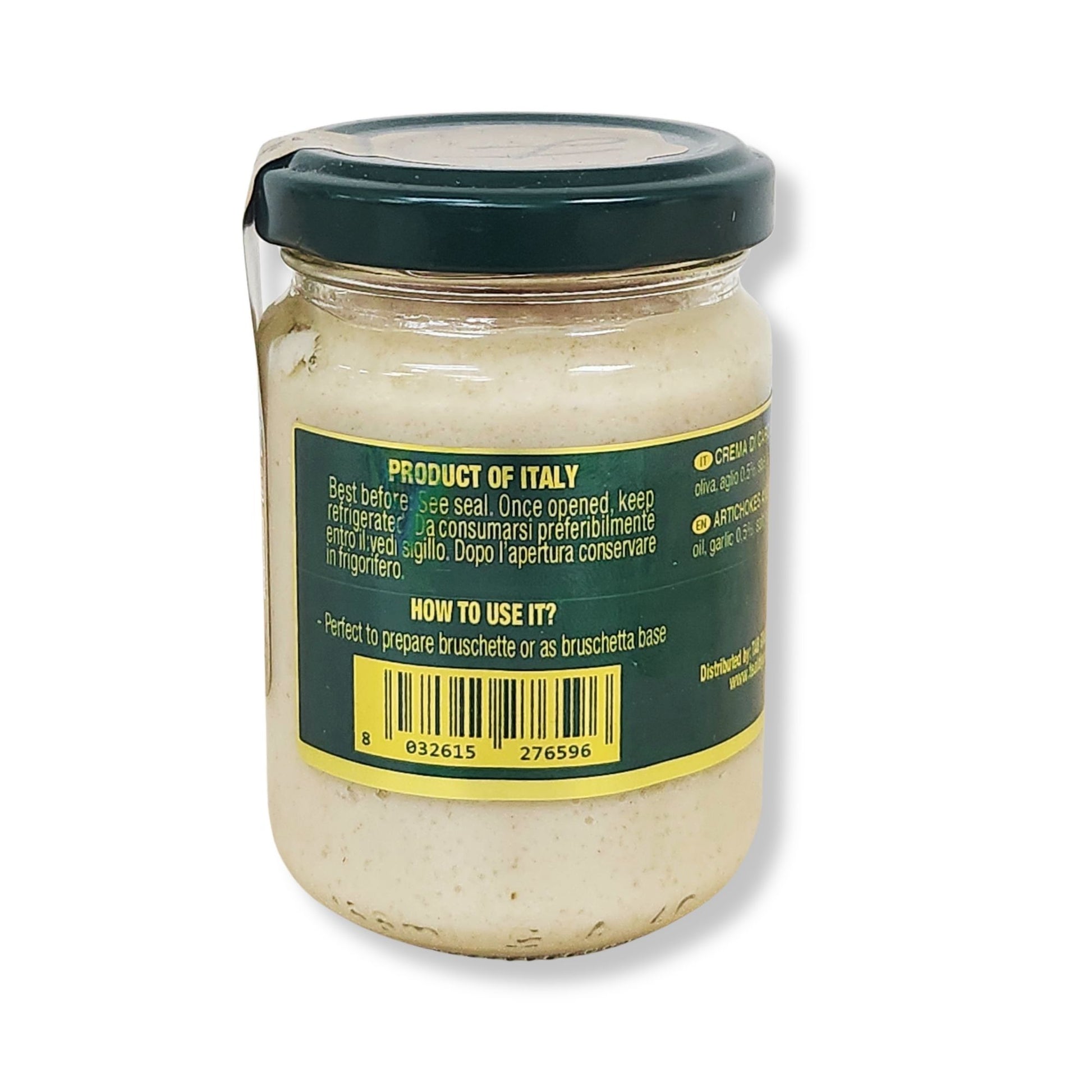 Tealdi Artichokes & Garlic Spread – 4.58oz (130g)