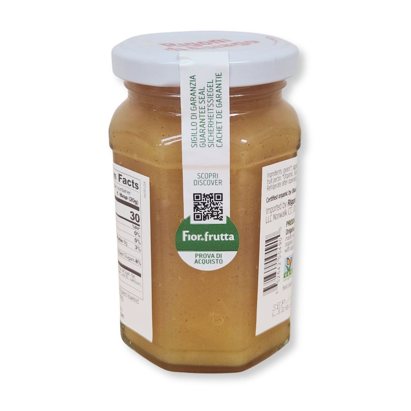 Rigoni di Asiago Organic Pear Fruit Spread – 8.82 oz (250g)