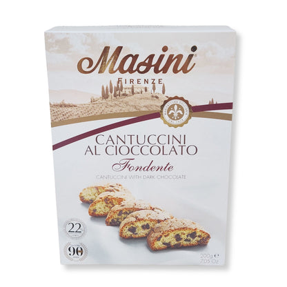 Masini Dark Chocolate Cantuccini al Cioccolato 200gr