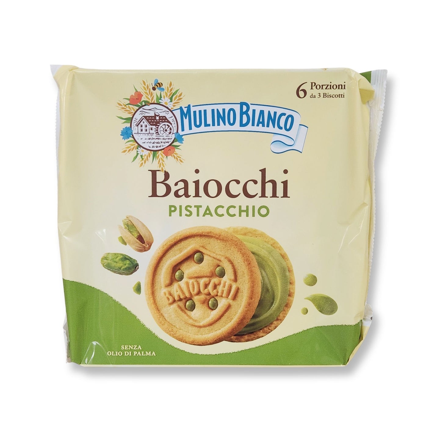 Mulino Bianco Baiocchi Pistachio Cookies