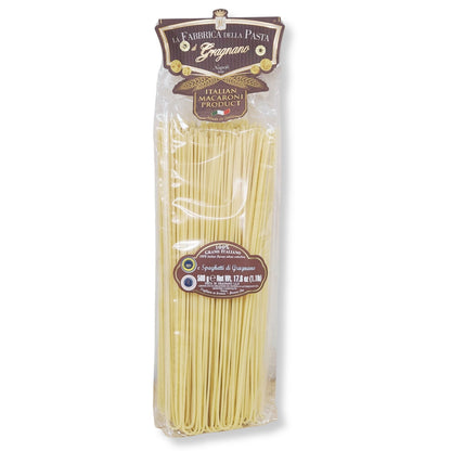 La Fabbrica della Pasta di Gragnano Spaghetti I.G.P. – 17.6 oz (500g)