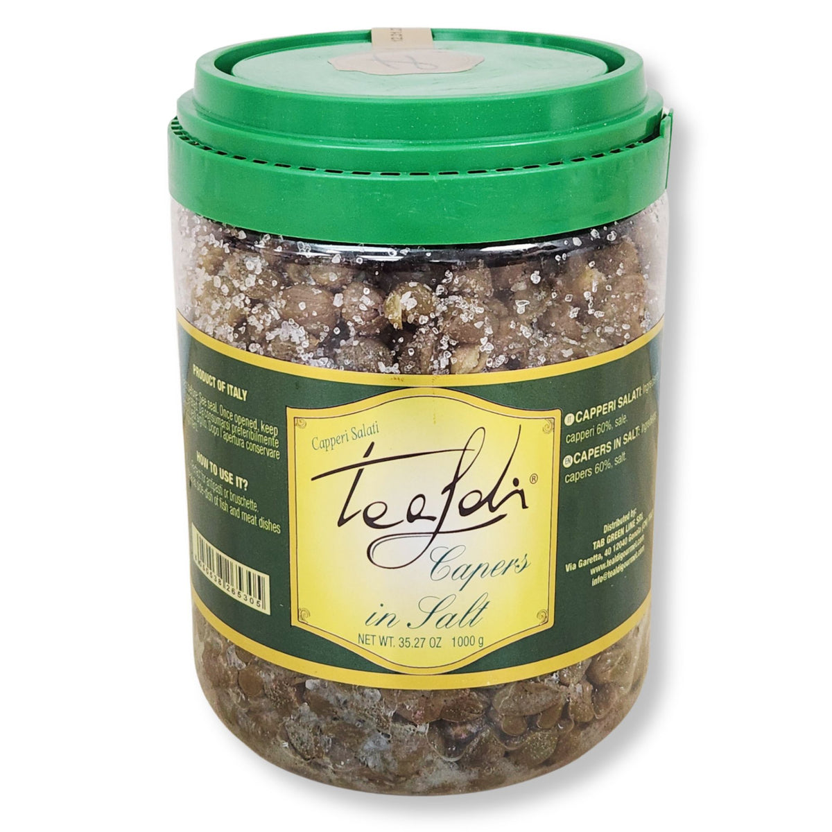 Tealdi Salted Capers 1kg