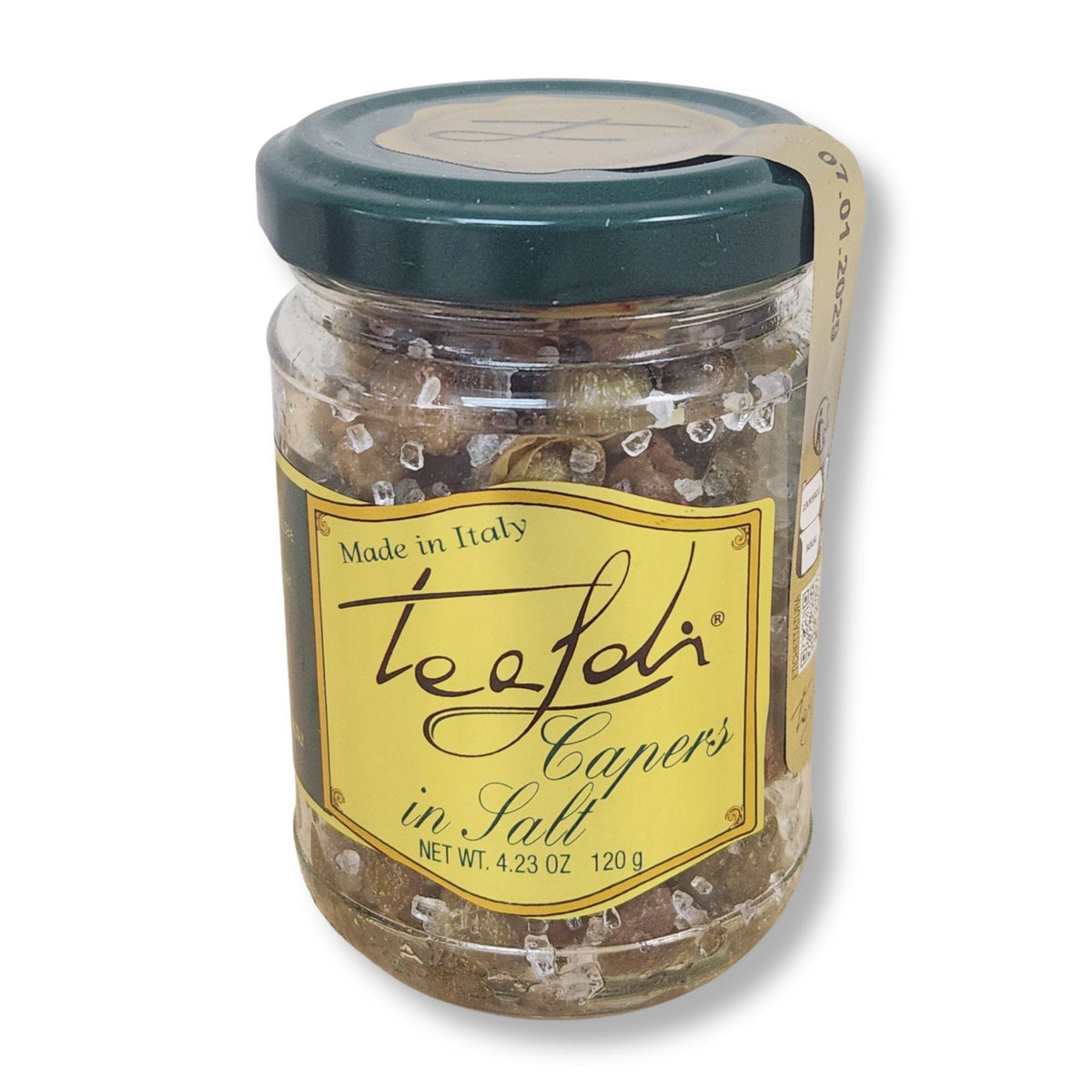 Tealdi Capers in Salt 120g