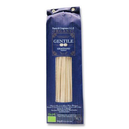 Gentile Organic Spaghetti Pasta di Gragnano I.G.P. – 17.6 oz (500g)