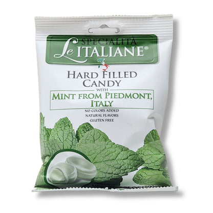 Serra Specialità Le Italiane Mint from Piedmont Filled Hard Candy – 3.52 oz (100g)