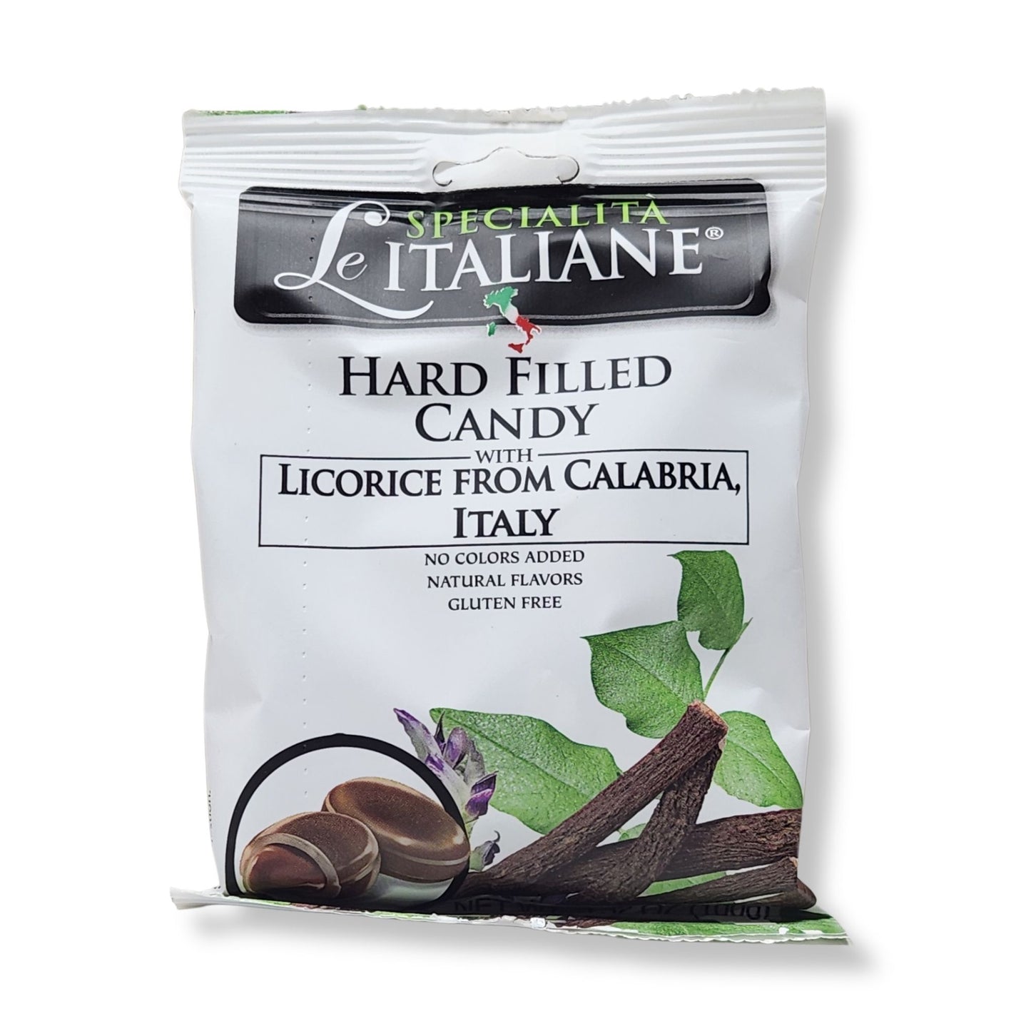 Serra Specialità Le Italiane Licorice from Calabria Filled Hard Candy – 3.5 oz (100g)