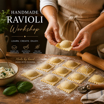 Handmade Ravioli Workshop (Dallas) – Small Group Italian Experience