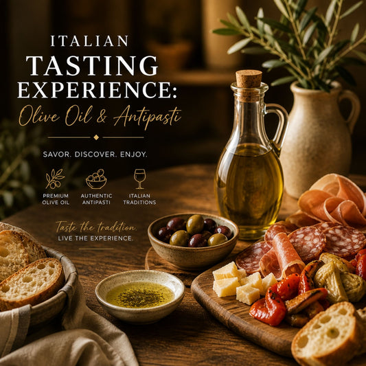 Italian Olive Oil Tasting Experience (Dallas) – Small Group Guided Tasting