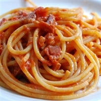 Bucatini all'Amatriciana Kit - Authentic Italian Pasta Dish with Guanciale and Pecorino Romano