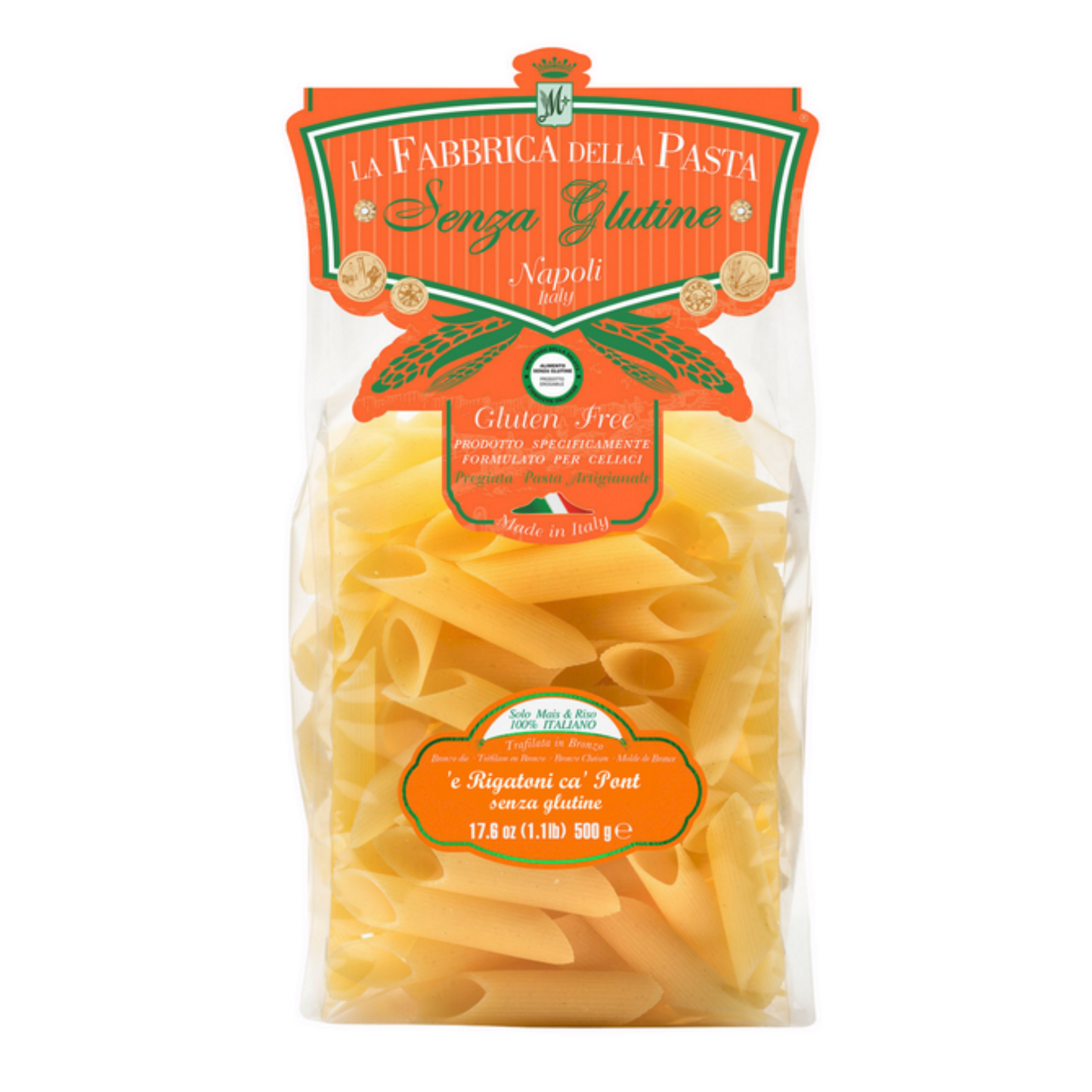 La Fabbrica della Pasta di Gragnano - Gluten Free Rigatoni Ca' Pont
