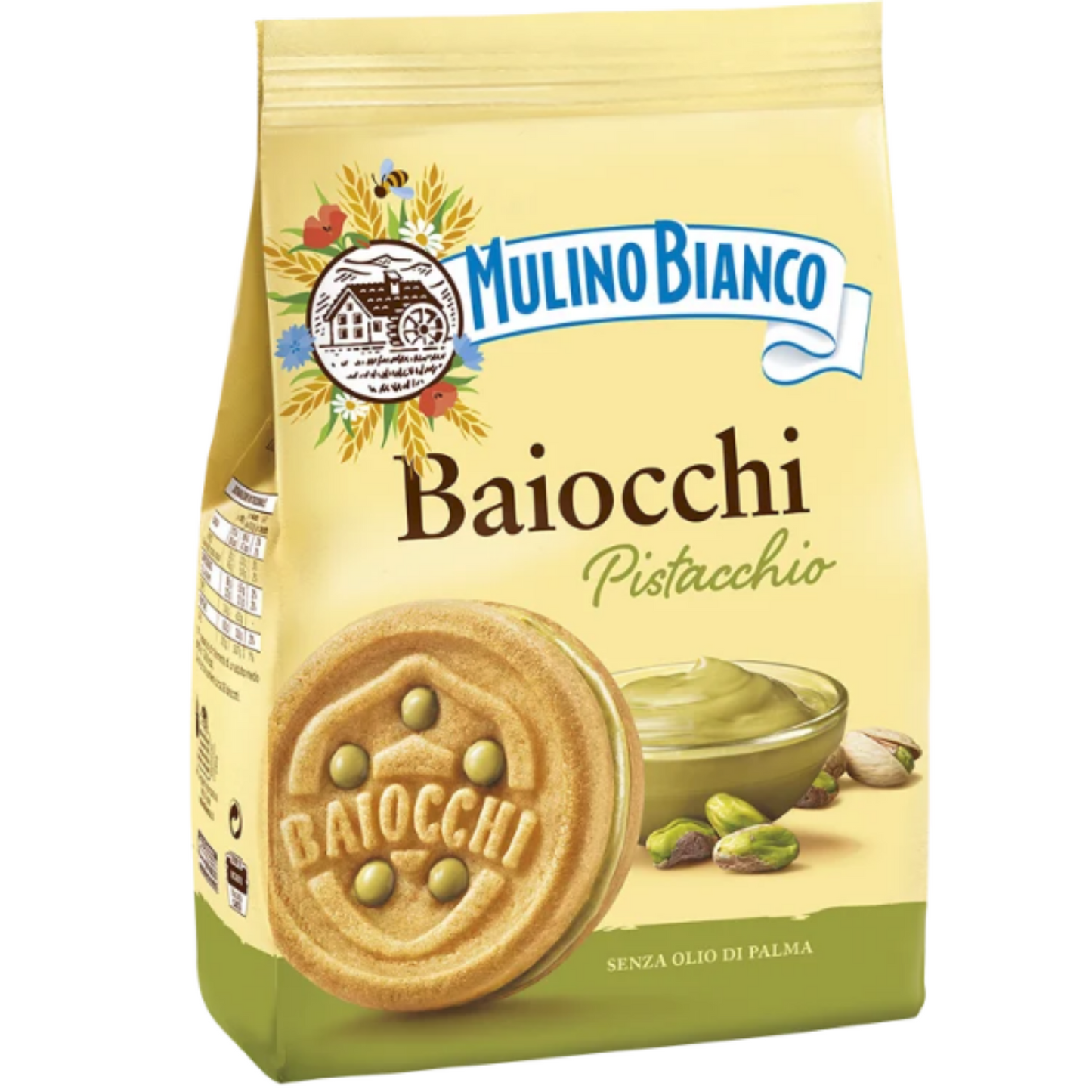 Mulino Bianco Baiocchi Pistachio Cookies