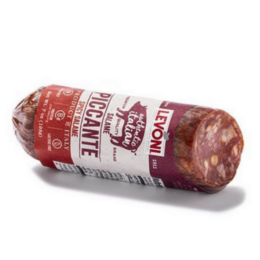 Levoni Salame Piccante - 7oz Chub Spicy Italian Salami