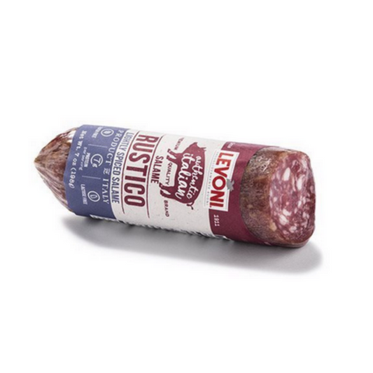 Levoni Salame Rustico - 7oz Chub Italian Salami